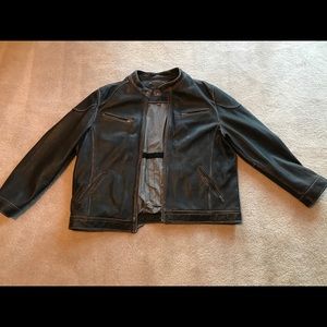 Leather jacket
